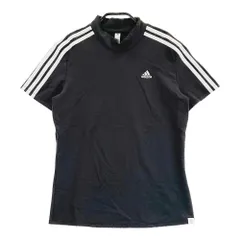 サイズ：L ADIDAS GOLF アディダスゴルフ 2022年 ハイネック 半袖Tシャツ  グレー系 [240101453692] ゴルフウェア レディース ストスト