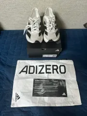 【雷市場（ポンジャン）商品韓国直送】（ 265 ） adidas(アディダス) アディゼロ アディオス プロ evo 1 白 黒のサムネイル
