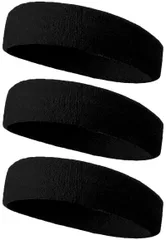 【特売】ヘッドバンド ヘアバンド 汗止め メンズ スポーツターバン 洗顔用 髪留めらかい 肌触り 柔らかい おしゃれ 吸汗速乾 伸縮性あり ランニング ダンス ヨガ ジョギング 自転車 男女兼用 3枚入り