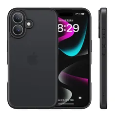 【新着商品】iPhone 16 Plus 用 ケース カバー 滑り止め マット仕上げ 全面保護 NIMASO いPhone 16 Plus 対応 耐衝撃 米軍MIL規格取得 ワイヤレス充電 ストラップホール付き アイフォン16プラス対応 （6.7インチ） スマ