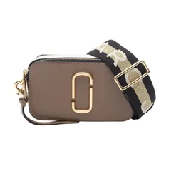 マークジェイコブス MARC JACOBS ショルダーバッグ SNAPSHOT スナップショット M0014146 064 1SZ フレンチグレー/ホワイト レザー スナップショット レディース Used Aのサムネイル