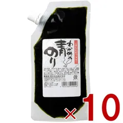 堂本食品 わかめ入り 青のり 青のりわかめ 250g 青のり 若布入り 佃煮 つくだ煮 堂本 カクイチ 青海苔 10個のサムネイル