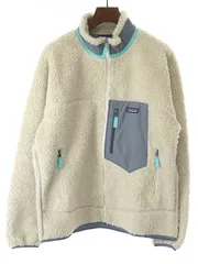 Patagonia パタゴニア 22AW Classic Retro-X Jacket ボアフリースジャケット ダークナチュラル プルームグレー XLのサムネイル