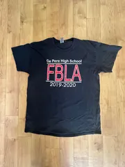 GILDAN　ギルダン　Tシャツ　黒　古着   T-2