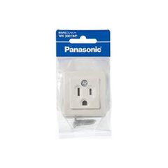パナソニック(Panasonic) 接地角型コンセント(125V)/P