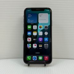 ★SIMロック解除済★デュアルSIM対応（nano-SIMとeSIM）★iPhone 11 ブラックー128GB （MHDH3J/A）★0331-202404-794★