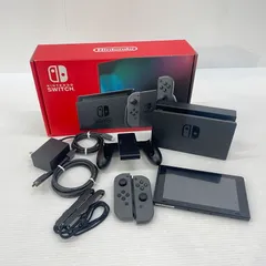 【中古品】 Nintendo Switch ニンテンドースイッチ Joy-Con(L)/(R) グレー 本体 2019モデル ゲームハード 家庭用ゲーム機 ゲーム 【034-250821-yo-2-tei】