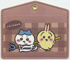 【中古】収納・携帯用アイテム ハチワレ＆うさぎ 窓付きカードケース 「ちいかわ なんか小さくてかわいいやつ」