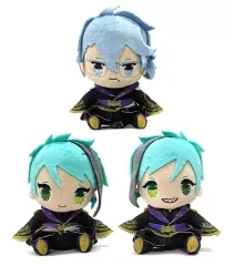 【中古】ぬいぐるみ 全3種セット モアプラスハンドメイド風式典服ぬいぐるみ“オクタヴィネル寮” 「ディズニー ツイステッドワンダーランド」