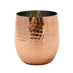 【新着商品】[アサヒ] ロックカップ 340ml 日本製 純銅 ステンレス25倍の熱伝導率 よく冷える 冷え持続 保温 職人が丁寧に手磨きをした逸品 こだわりの極み ギフトパッケージ仕様(桐箱入り) 【メイド・イン・ツバメ認証マーク取得】 0