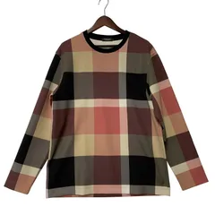 【中古品】BLACK LABELCRESTBRIDGE ブラックレーベル・クレストブリッジ CB CHECK SWEATSHIRT 51P08-208-14 CBチェック スウェット トレーナー 長袖 トップス 【141-250616-ay-04-izu】