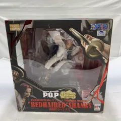 【中古】開封)MegaHouse P.O.P PlayBack Memories 赤髪のシャンクス フィギュア ONE PIECE[19]