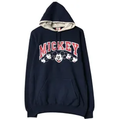 古着 90年代 DISNEY DESIGNS MINNIE MOUSE ミニーマウス キャラクター スウェットプルオーバーパーカー USA製 メンズM相当/eaa575483