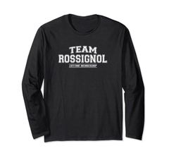 Team Rossignol | Proud Family 苗字 ギフト 長袖Tシャツ