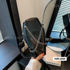 推し活バッグ 痛バッグ ぬいぐるみ ポーチ 棺桶 痛バ ショルダー 小さめ ミニ ぬいポーチ ぬいぐるみポーチ 20cm フィギュア 透明 ショルダ