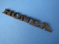 ●HONDA ホンダ ABS製 抜き文字TYPE MAD BLACK マッドブラック仕様 エンブレム 新品！