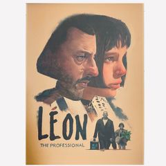 映画「レオン」ヴィンテージポスター Amazon.co.jp: ka094レオンポスタークラシック古い映画ポスター
