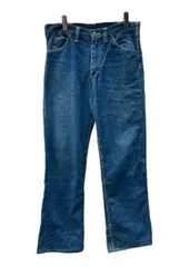 リー Lee 60s 70s Leens リーンズ 42TALON ジッパーフライ USA製 Vintage ヴィンテージ デニムパンツ ジーンズ ジーパン 青  無地 デニム ブルー 104MB-249