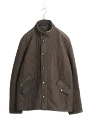 【お得なクーポン配布中!】 バブアー パウエル キルト ジャケット メンズ M / BARBOUR ナイロン キルティング ハーフ コート フリース ライナー 本革 レザー 英国王室