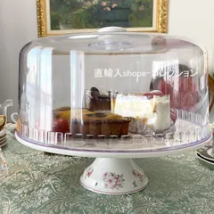 ランズバーグ RANSBURG アンティークキャニスターケーキドーム