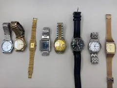 腕時計まとめ売り SEIKO、RADOなど N【中古】ジャンク時計8本まとめ売り SEIKO RADO お得 セット