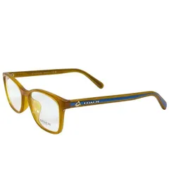 COACH コーチ HC6216F 5748 54 ディズニーコラボ 眼鏡 メガネ アイウェア ロゴ プラスチック オレンジ ライトブルー