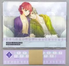 【中古】カレンダー 遙かなる時空の中で6 DX 2019年カスタマイズスタンドカレンダー 「Switchソフト 遙かなる時空の中で6 DX トレジャーBOX/その先の未来へBOX」 同梱特典