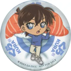 【中古】バッジ・ピンズ 工藤新一 「無添くら寿司×劇場版 名探偵コナン 黒鉄の魚影 ビッくらポン! 缶バッジ」