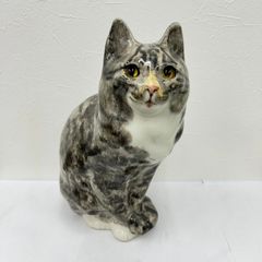 【美品】ウィンスタンレイキャット ケンジントンキャット 置物　猫　ねこ　サイズ5 ②