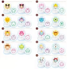 【中古】スタンプ・はんこ・印鑑 全9種セット 「ディズニー TSUM TSUM -ツムツム- スタンプコレクション2」