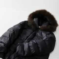 B:MING by BEAMS PLATINUM  ビーミングバイビームス ブルーフォックスファーダウンジャケット L/ブラック【2400013367660】のサムネイル