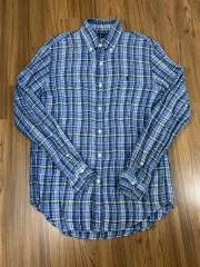 ポロ Ralph Lauren(ラルフローレン) リネン シャツ チェック柄 S （ 98 ）