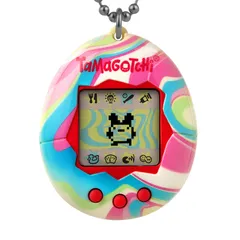 オリジナル Tamagotchi (たまごっち) - パステルマーブル 電子ゲーム [日本語ではない場合があります] [パステルマーブル。]