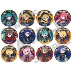 【中古】バッジ・ビンズ 全12種セット 「初音ミク POP UP SHOP ～エンジョイ大阪!2024～ トレーディング缶バッジ ブラックサーカス」