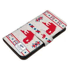 広島東洋カープ 正規品 iPhone 14 Pro Max ケース 手帳型 スマホケース [デザイン:13.オルテガ風赤ヘル/マグネットハンドあり] カープ坊や グッズ iPhone14ProMax アイフォン14 プロマックス