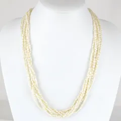 美品『USED』淡水パール ネックレス ・ブレスレット セット パール レディース お呼ばれ パーティー お出かけ