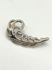 【ITVBQRW3Q5DA】Tiffany＆Co. ティファニー Sv925 ヴィンテージ パロマ ピカソ フェザー ブローチ 2.8g
