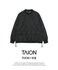 TAION フリース キルティングジャケット 150 WEB限定/SHIPS別注】TAION:〈手洗い可能〉ダウン キルティング