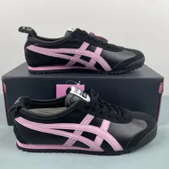 新品未使用 Onitsuka Tiger Mexico 66 パトゥ オニツカタイガー メキシコ66 ブラック/ピンク 男女兼用