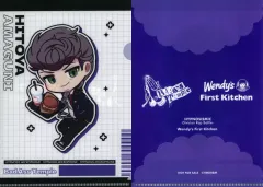 【中古】クリアファイル 天国獄 コラボ限定ミニクリアファイル 「ヒプノシスマイク -Division Rap Battle-×ウェンディーズ・ファーストキッチン」 フレーバーポテト注文特典