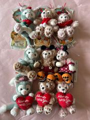 東京ディズニーシー　シェリーメイ・ジェラトーニ・ステラルーぬいぐるみストラップ TDS 東京ディズニーシー ぬいぐるみ ストラップ セット