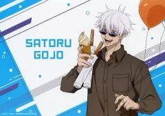 【中古】食器 五条悟(等身) 紙製ランチョンマット 「呪術廻戦 渋谷事変×よみうりランド」 フード注文特典