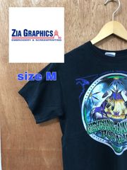 ZIA GRAPHICS メンズ Tシャツ 黒