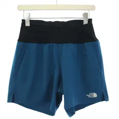 ザノースフェイス THE NORTH FACE Enduris Racing Short エンデュリスレーシングショーツ ショートパンツ L 青 ブルー 黒 ブラック NBW42280 /TKのサムネイル