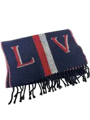【中古】LOUIS VUITTON ルイヴィトン 小物 M70255 エシャルプLVシティ ストール マフラー ユニセックス＿S01＿セルモアから出品＿s-0055-r01