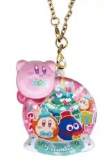 【中古】キーホルダー・マスコット(キャラクター) 12月 バースデーぷっクリアキーホルダー 「星のカービィ」