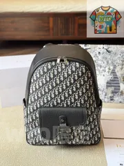 【今日WTO】DIOR MEN WINTER24 バックパック ～ウインター 24 ダブルショルダーバッグ～-WTO輸入2-ANR96