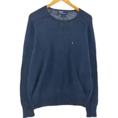 古着 ラルフローレン Ralph Lauren POLO by Ralph Lauren コットンニットセーター メンズS相当/eaa501583