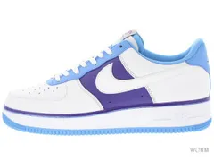【US9.5】 NIKE AIR FORCE 1 07 LV8 EMB LAKERS DC8874-101 【新古品】
