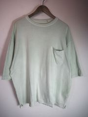 正規 PACS パックス ポケット Tシャツ ポケットTシャツ PCS-DCSS-SP21 半袖カットソー ミントカラー 3 L 本物 831O★2